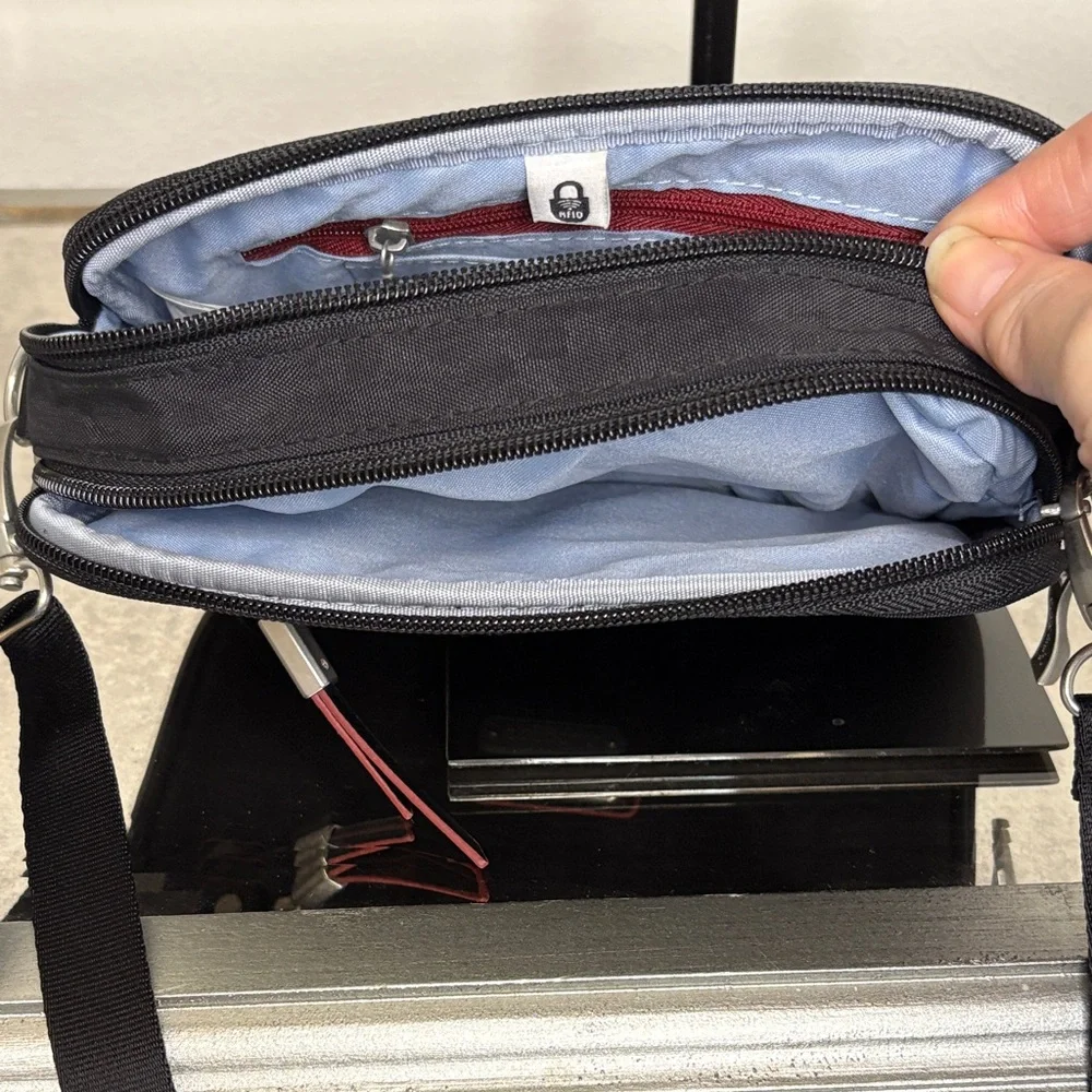 Baggallini RFID Crossbody Festival Bag / Fanny Pack - Picture 7 of 15